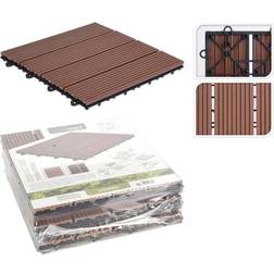 ProGarden Kit 6 Dalles Pvc 30X30Cm pour Terrasse [E3-75186]